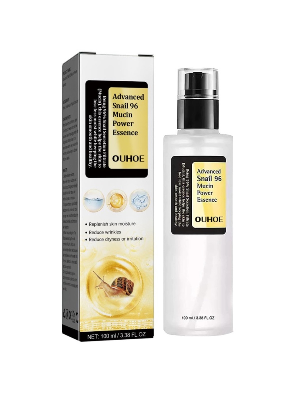 OUHOE Advanced Snail 96 Mucin Power Essence